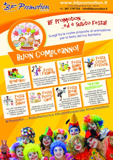 Organizza una festa di Compleanno Super!